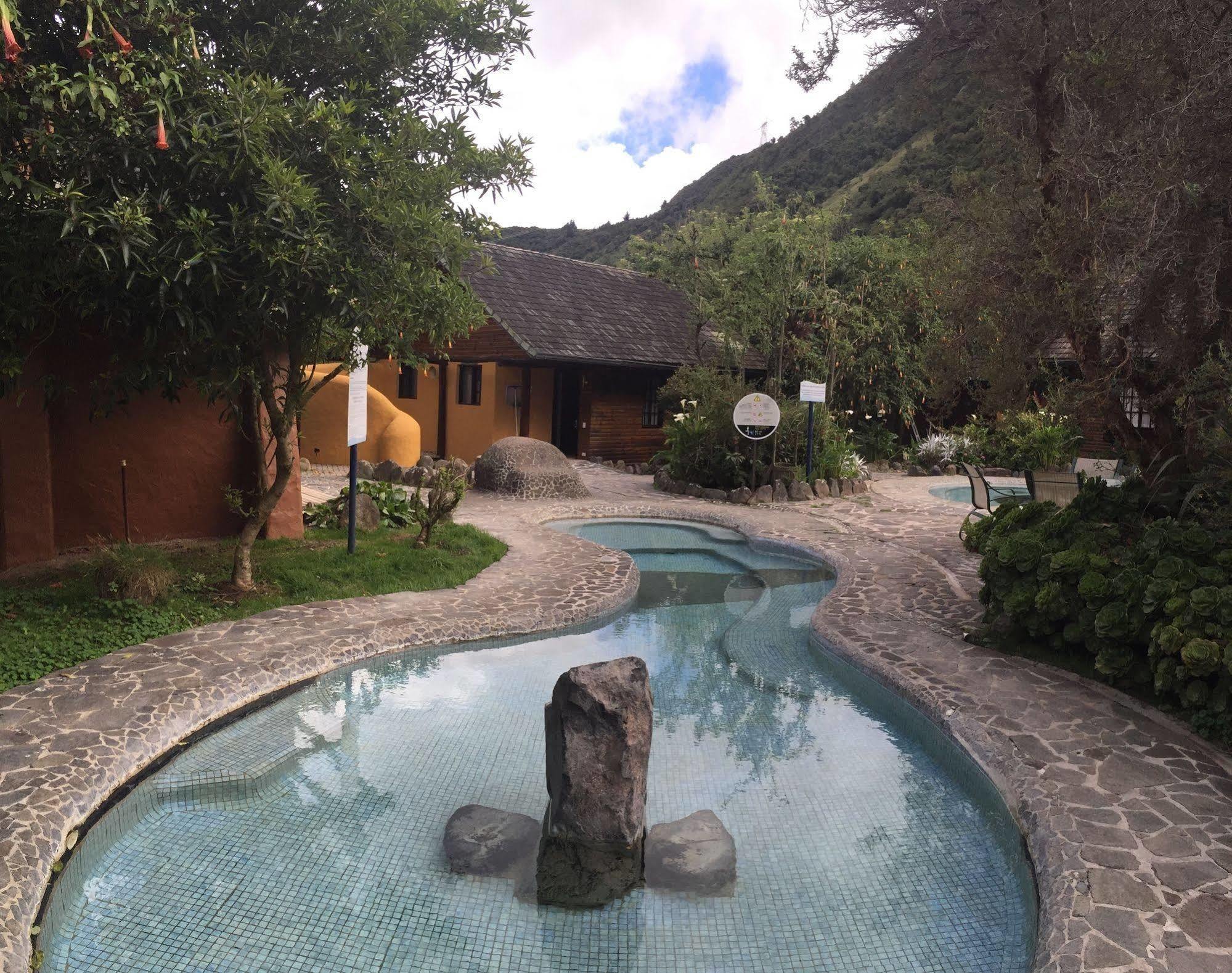 Termas De Papallacta Exterior foto Hot springs in Baños